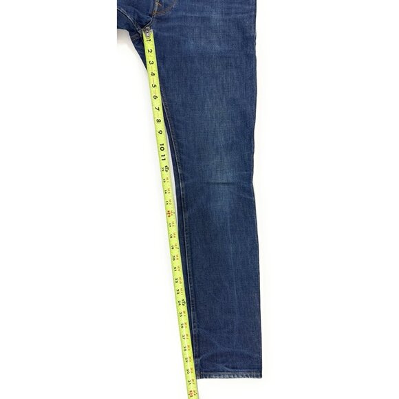 Freenote Cloth Rios Mens Jeans Sz 29x31 Slim Straight Distressed Selvedge Denim - Picture 9 of 11